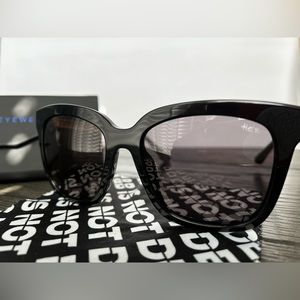H.E.R Diff Eyewear GUC with magnetic hard case and r&b is not dead cloth